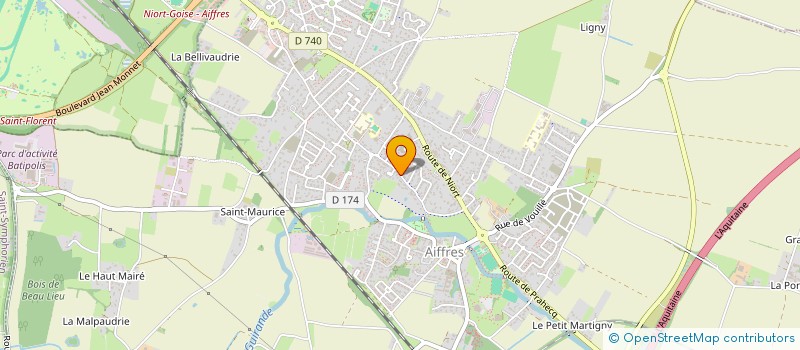 localisation de l'entreprise MONSIEUR TITOUAN MERLE  AIFFRES