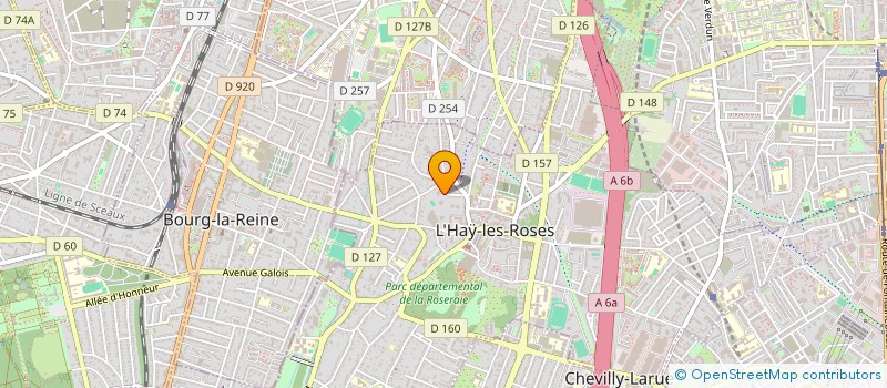 localisation de l'entreprise MONSIEUR TITOUAN MERLOZ  L'HAY-LES-ROSES