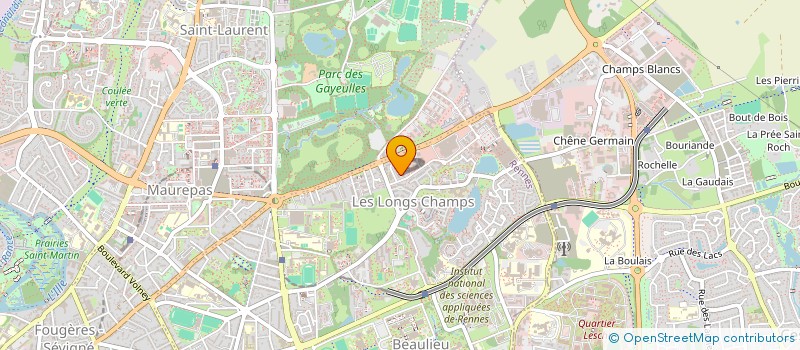 localisation de l'entreprise MONSIEUR TITOUAN MORLEVAT  RENNES