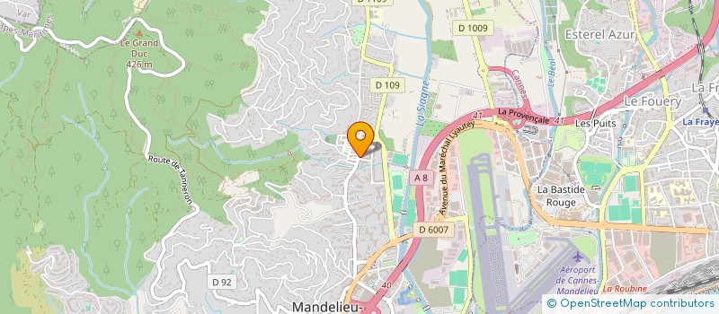 localisation de l'entreprise MONSIEUR TITOUAN PAGNIEZ  MANDELIEU-LA-NAPOULE