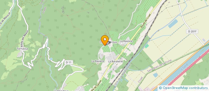 localisation de l'entreprise MONSIEUR TITOUAN PERIN  CRUET