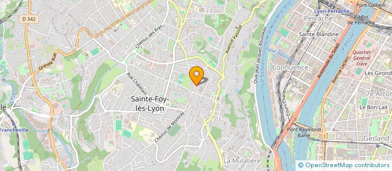 localisation de l'entreprise MONSIEUR TITOUAN PHELIP  SAINTE-FOY-LES-LYON