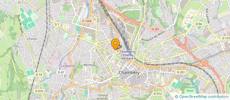 localisation de l'entreprise MONSIEUR TITOUAN POUILLET  CHAMBERY