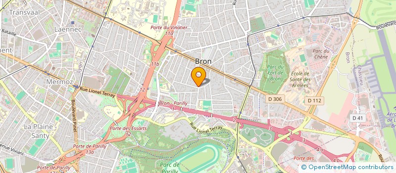 localisation de l'entreprise MONSIEUR TITOUAN PUZENAT  BRON