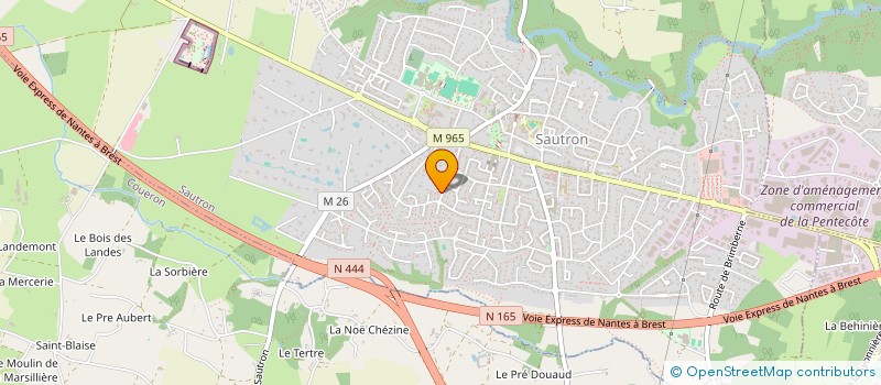 localisation de l'entreprise MONSIEUR TITOUAN ROUSSEL à SAUTRON