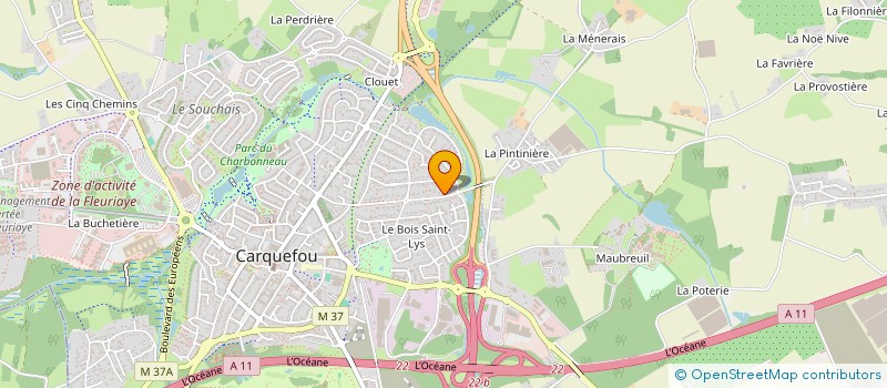localisation de l'entreprise MONSIEUR TITOUAN ROUX à CARQUEFOU