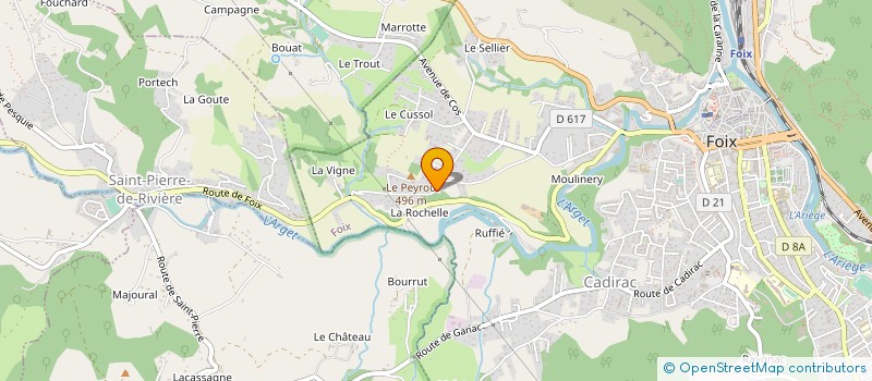 localisation de l'entreprise MONSIEUR TITOUAN SALMON à FOIX
