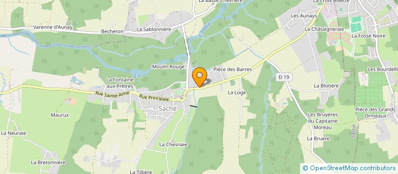 localisation de l'entreprise MONSIEUR TITOUAN SAUZEDE  SACHE