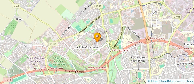 localisation de l'entreprise MONSIEUR TITOUAN SCELLE à CAEN