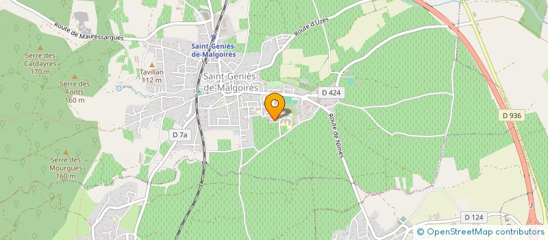 localisation de l'entreprise MONSIEUR TITOUAN TAILLARDAT  SAINT-GENIES-DE-MALGOIRES