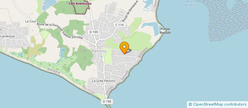 localisation de l'entreprise MONSIEUR TITOUAN TIBERGHIEN  SARZEAU