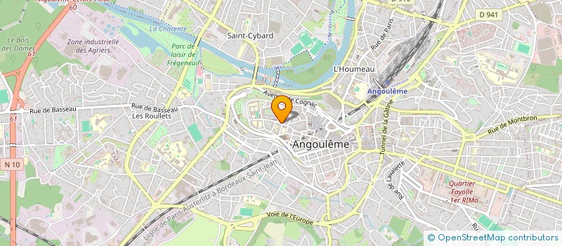 localisation de l'entreprise MONSIEUR TITOUAN TILLIER  ANGOULEME