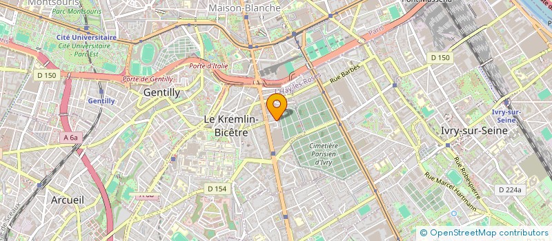 localisation de l'entreprise MONSIEUR TITOUAN VERHILLE  LE KREMLIN-BICETRE