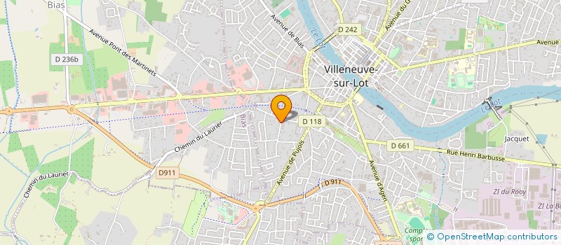 localisation de l'entreprise MONSIEUR TITOUAN YVES BREBION  VILLENEUVE-SUR-LOT