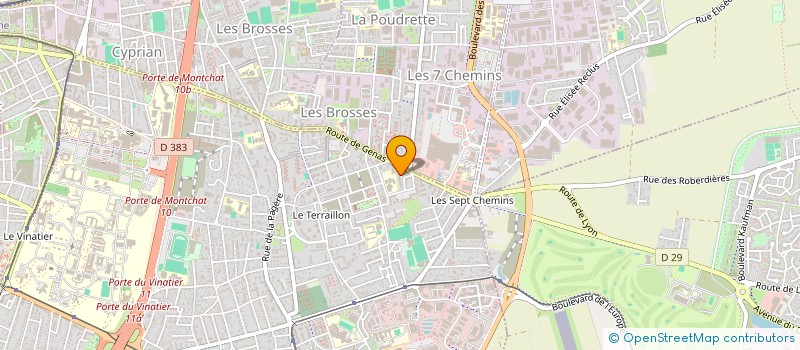 localisation de l'entreprise MONSIEUR TITUS-CALIN DRAGU  BRON