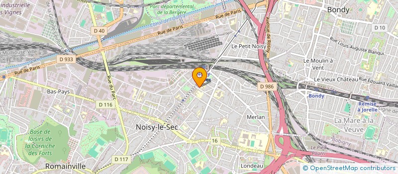 localisation de l'entreprise MONSIEUR TITUS CURT à NOISY-LE-SEC