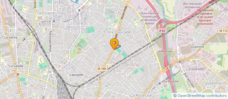 localisation de l'entreprise MONSIEUR TIZIANO ALVES  TOULOUSE