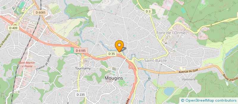 localisation de l'entreprise MONSIEUR TIZIANO ZENERE à MOUGINS