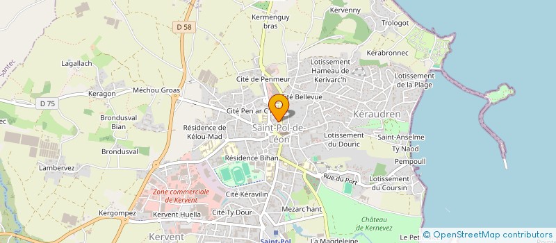 localisation de l'entreprise MONSIEUR TIZON BOGEY à SAINT-POL-DE-LEON