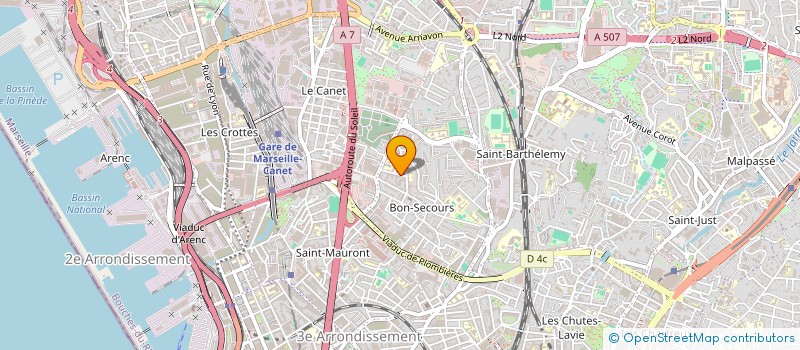 localisation de l'entreprise MONSIEUR TJEE MOUFLET à MARSEILLE