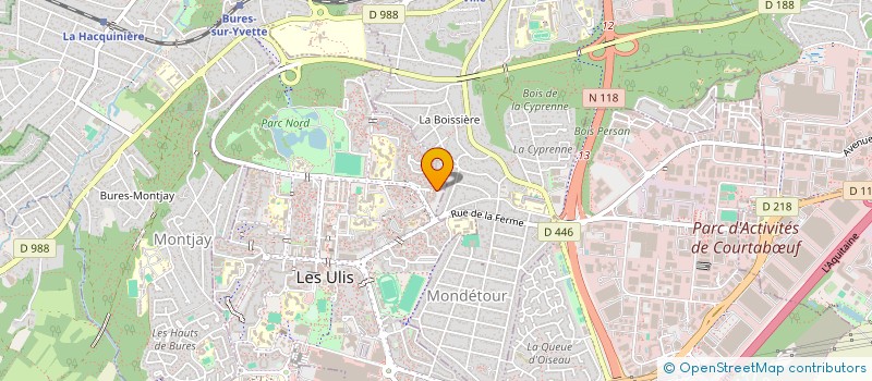 localisation de l'entreprise MONSIEUR TMIM JEDDI à LES ULIS