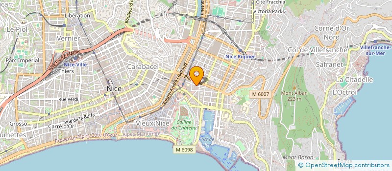 localisation de l'entreprise MONSIEUR TOADER GAGEA  NICE