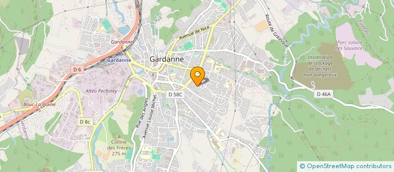 localisation de l'entreprise MONSIEUR TOAN NGUYEN à GARDANNE