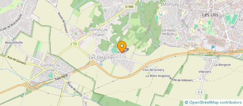 localisation de l'entreprise MONSIEUR TOAN TRAN à GOMETZ-LE-CHATEL