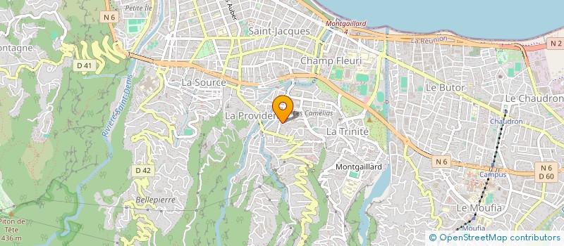 localisation de l'entreprise MONSIEUR TOAVINA TECHER  SAINT-DENIS