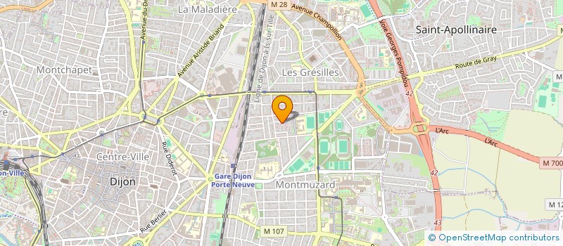 localisation de l'entreprise MONSIEUR TOBE LEE  DIJON