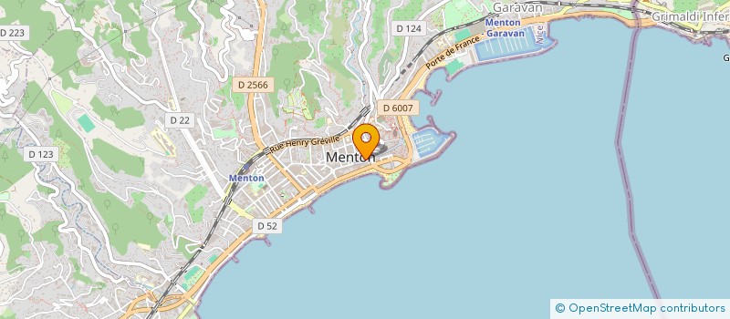 localisation de l'entreprise MONSIEUR TOBIAS HARRISON à MENTON