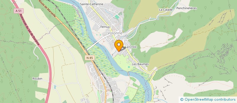 localisation de l'entreprise MONSIEUR TOBIAS HOFFMANN  SALIGNAC