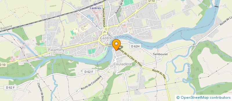 localisation de l'entreprise MONSIEUR TOBIAS HURTIN à COULADERE