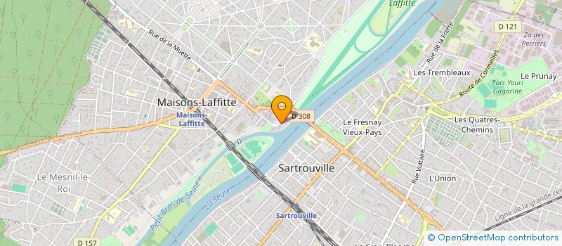 localisation de l'entreprise MONSIEUR TOBIASZ BOGATYNIA  MAISONS-LAFFITTE