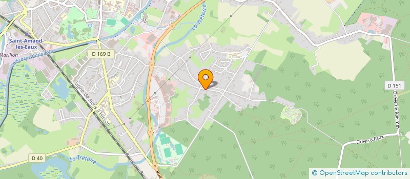 localisation de l'entreprise MONSIEUR TOBIAZE TOUZE  SAINT-AMAND-LES-EAUX