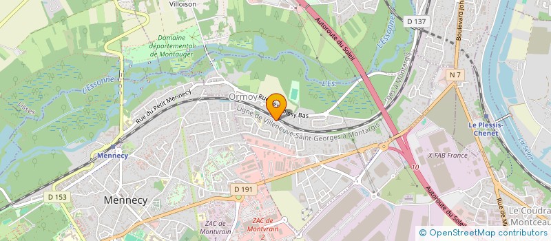 localisation de l'entreprise MONSIEUR TOBIE EBODE NGONO  ORMOY