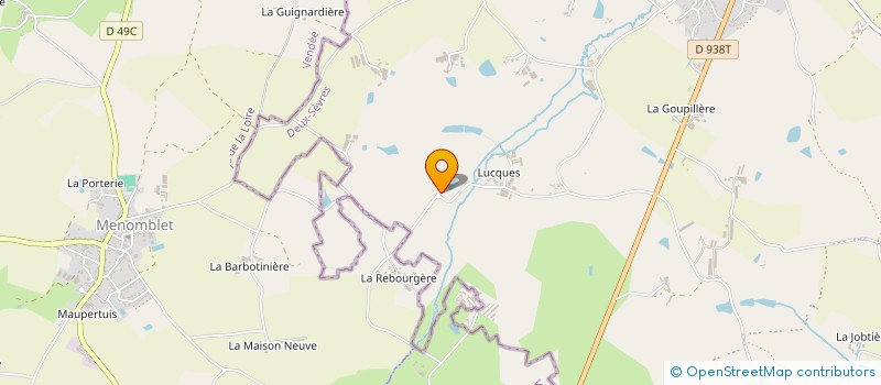 localisation de l'entreprise MONSIEUR TOBY AYLING à LA FORET-SUR-SEVRE