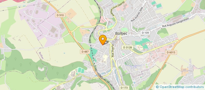 localisation de l'entreprise MONSIEUR TOBY CHATONNET  BOLBEC