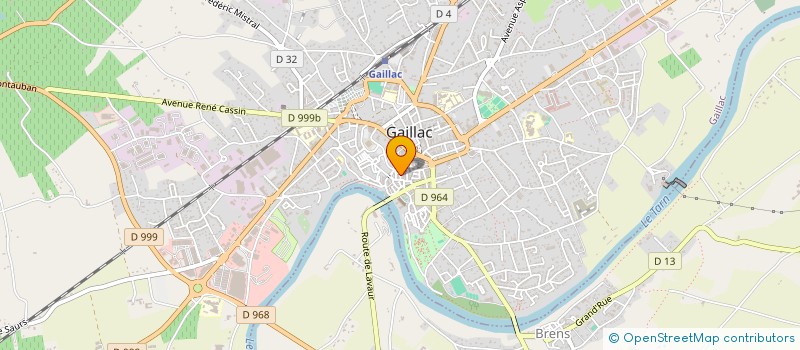 localisation de l'entreprise MONSIEUR TOBY RICHARDSON  GAILLAC