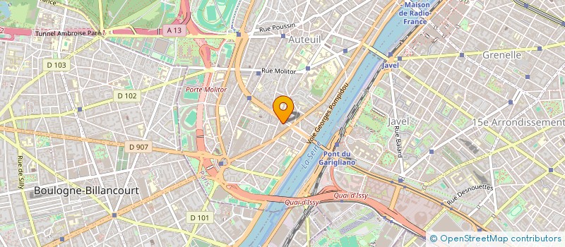 localisation de l'entreprise MONSIEUR TOBY ROQUETTE  PARIS