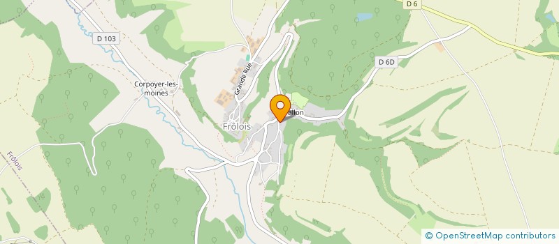 localisation de l'entreprise MONSIEUR TOBY STARK  FROLOIS