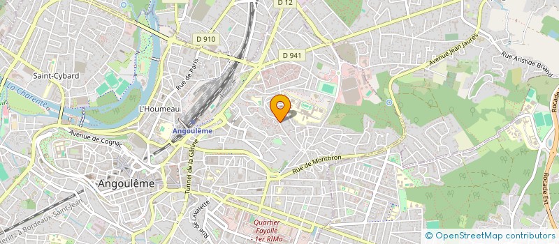 localisation de l'entreprise MONSIEUR TOD MOUYOKOLO MBEMBA à ANGOULEME