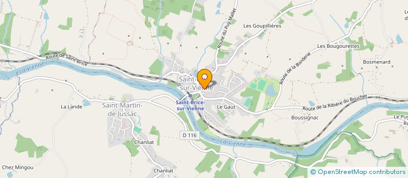 localisation de l'entreprise MONSIEUR TODD DAVEY  SAINT-BRICE-SUR-VIENNE