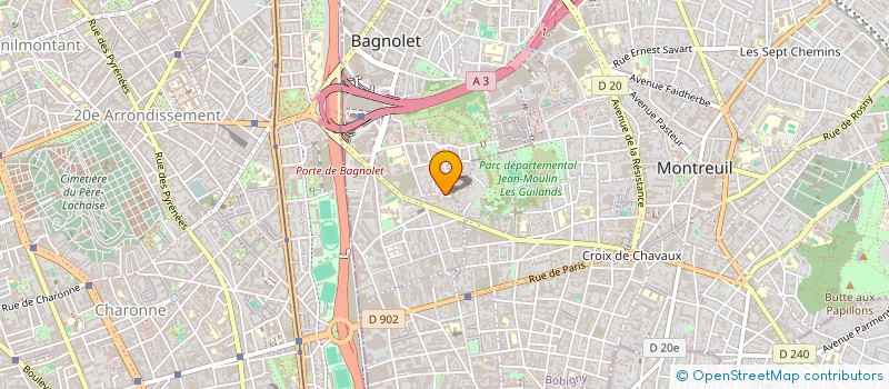localisation de l'entreprise MONSIEUR TODOR KANCHEV à BAGNOLET