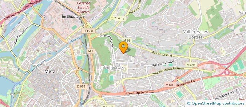 localisation de l'entreprise MONSIEUR TODOR TACHEV  METZ