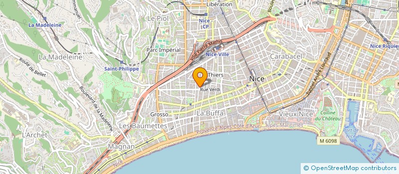 localisation de l'entreprise MONSIEUR TODOR TODOROV à NICE