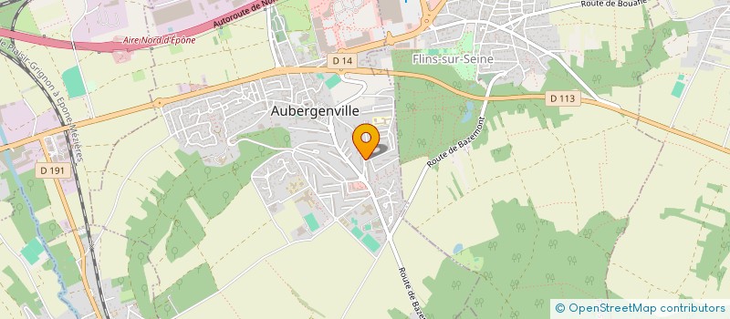 localisation de l'entreprise MONSIEUR TOGANDJI BRICE LINSOUSSI  AUBERGENVILLE