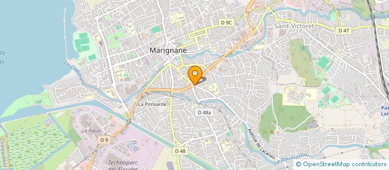 localisation de l'entreprise MONSIEUR TOGAY YILMAZ à MARIGNANE
