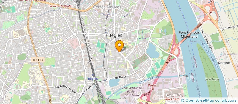localisation de l'entreprise MONSIEUR TOGGIAN LECLERC à BEGLES