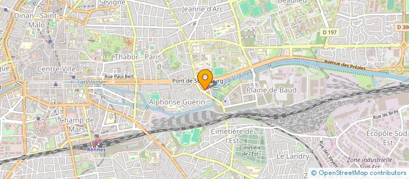 localisation de l'entreprise MONSIEUR TOIHIRIDINE MOGNE MALI  RENNES